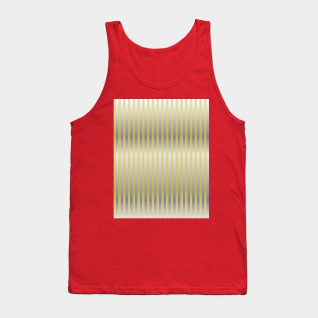 Gold and Silver (Stripes) Tank Top by Aqua Juan